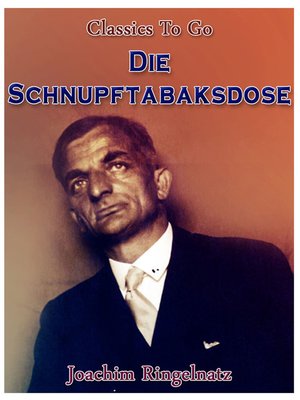 cover image of Die Schnupftabaksdose